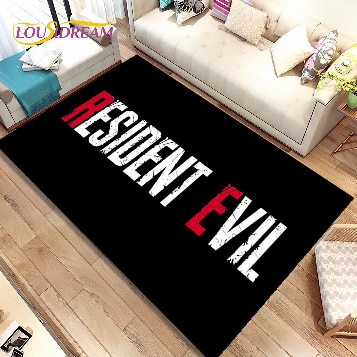 Kids Outdoor Mat - 3D R-Resident Evil Games Gamer Area
