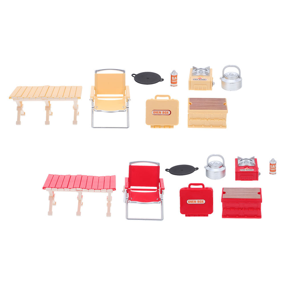 2Sets Miniature Folding Chairs - Kids Outdoor Folding Table ulasan dan harga