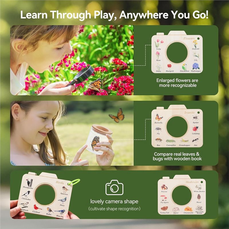X18A-Bug Catcher Kit For Kids  - Bug Catching Kit ulasan dan harga