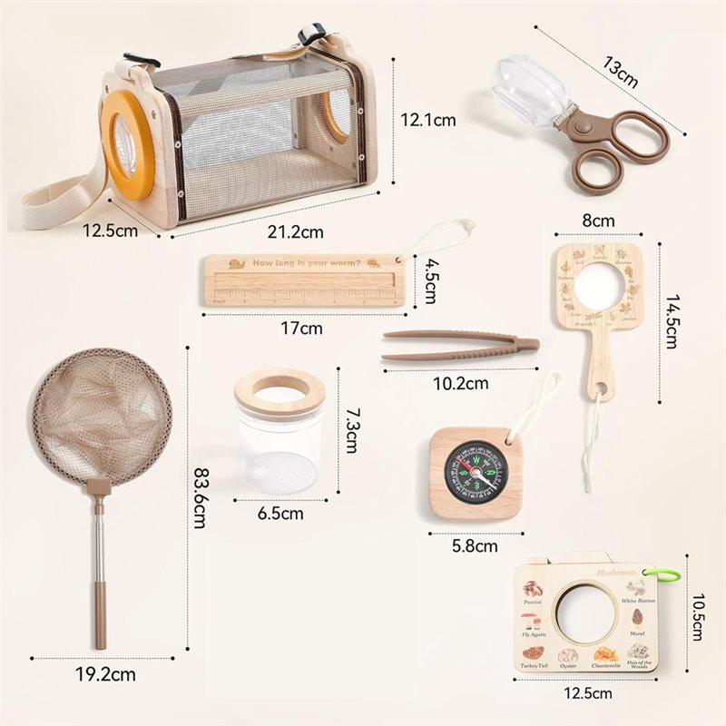 X18A-Bug Catcher Kit For Kids  - Bug Catching Kit ulasan dan harga