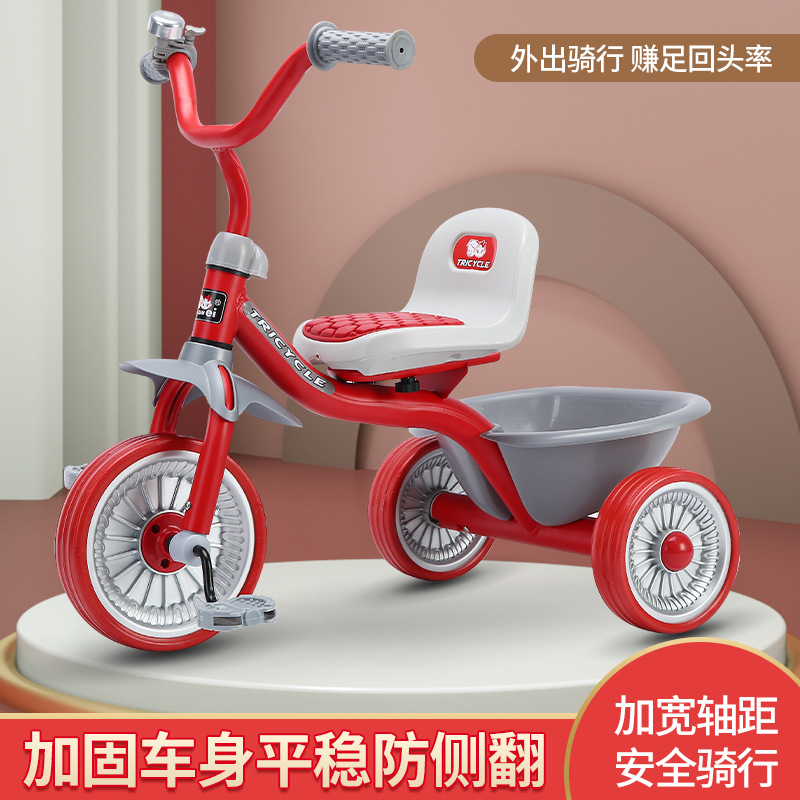 Simple Kids Tricycle 1-6 Years - Ride On Toy Car ulasan dan harga