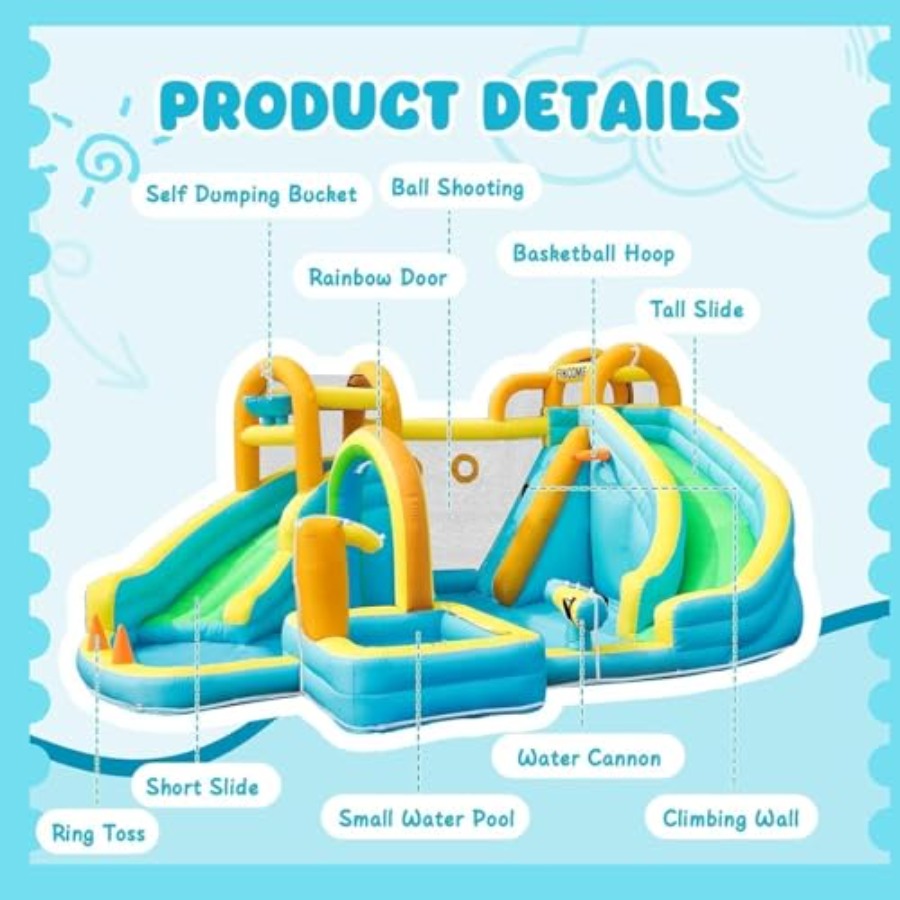 Backyard outdoor inflatable wa - Kids Outdoor Park ulasan dan harga