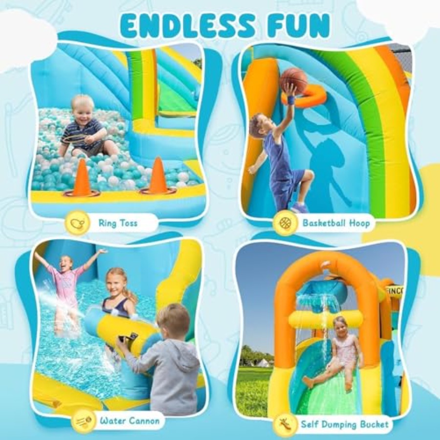 Backyard outdoor inflatable wa - Kids Outdoor Park ulasan dan harga