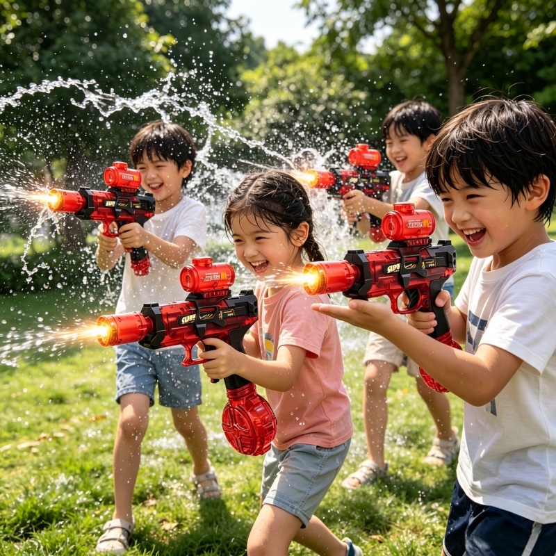 Simulated Firing Children Elec - Water Gun Soaker ulasan dan harga