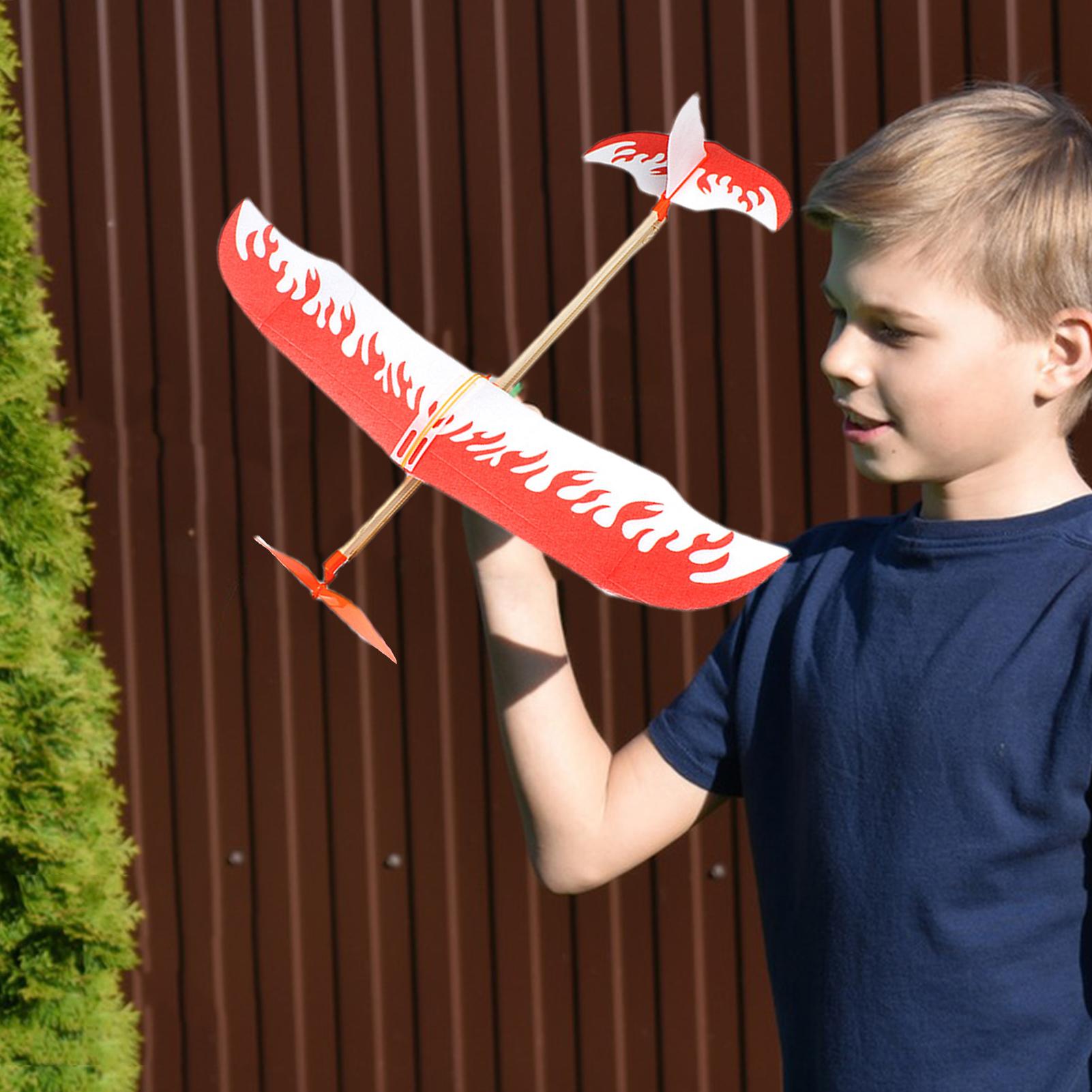 Rubber Band Airplanes Powered  - Kids Outdoor Park ulasan dan harga