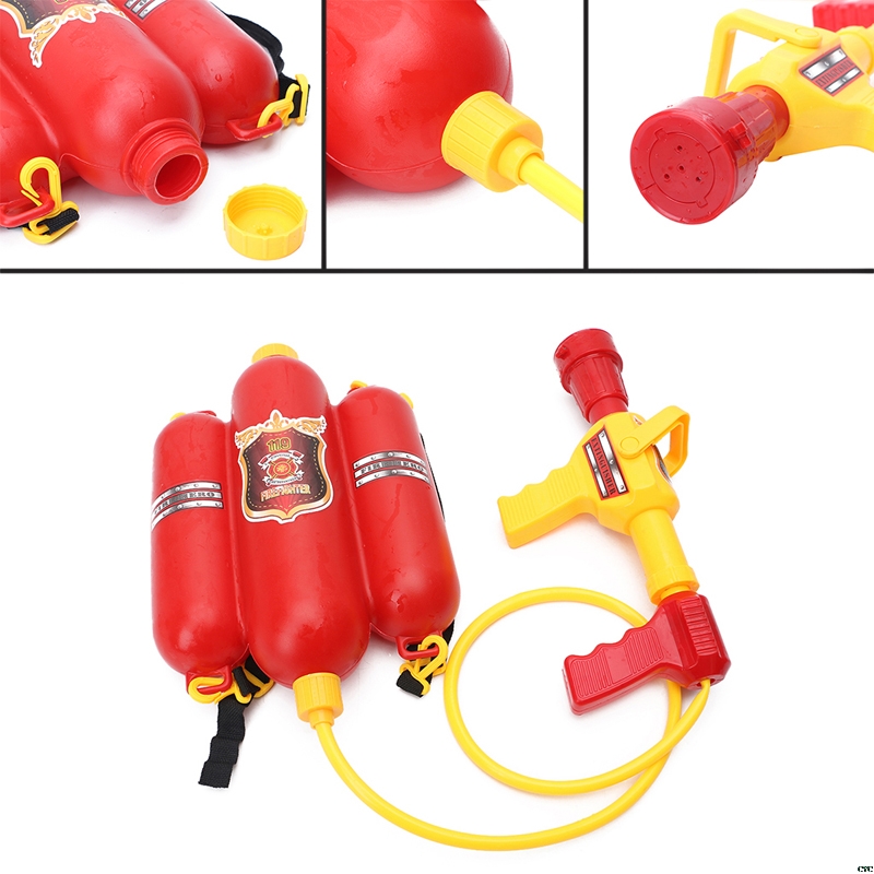 Fire Backpack Water Gun Large  - Water Gun Soaker ulasan dan harga