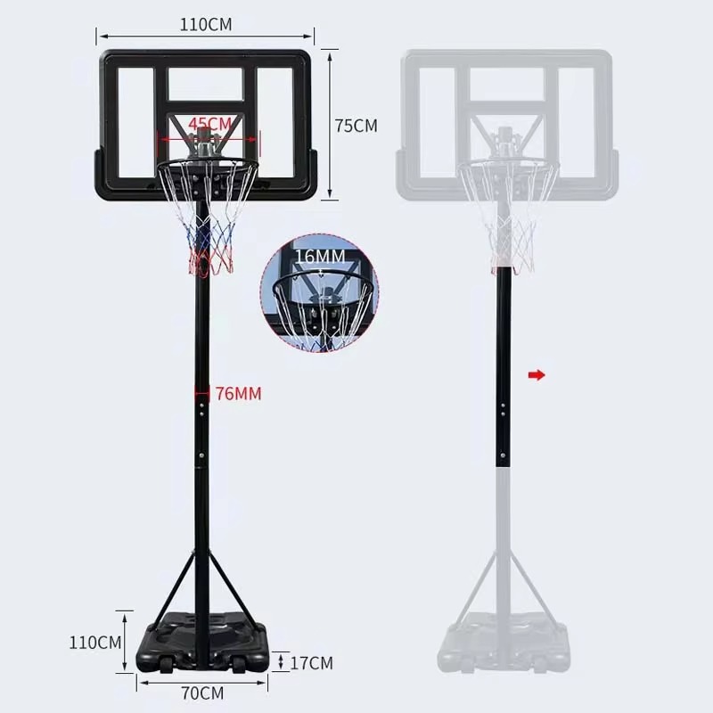 202Indoor Outdoor Basketball H - Basketball Hoop Outdoor ulasan dan harga
