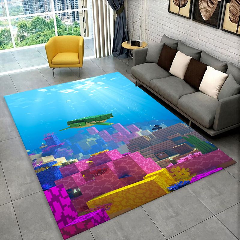 Cartoon S-Sandbox Pixel Buldin - Kids Outdoor Mat ulasan dan harga
