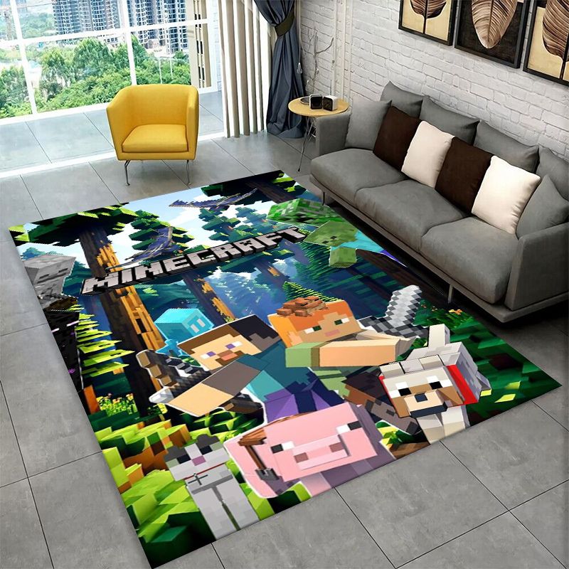 Cartoon S-Sandbox Pixel Buldin - Kids Outdoor Mat ulasan dan harga