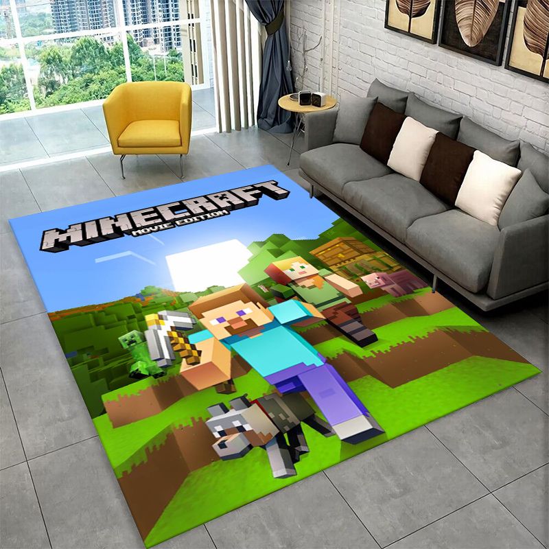 Cartoon S-Sandbox Pixel Buldin - Kids Outdoor Mat ulasan dan harga