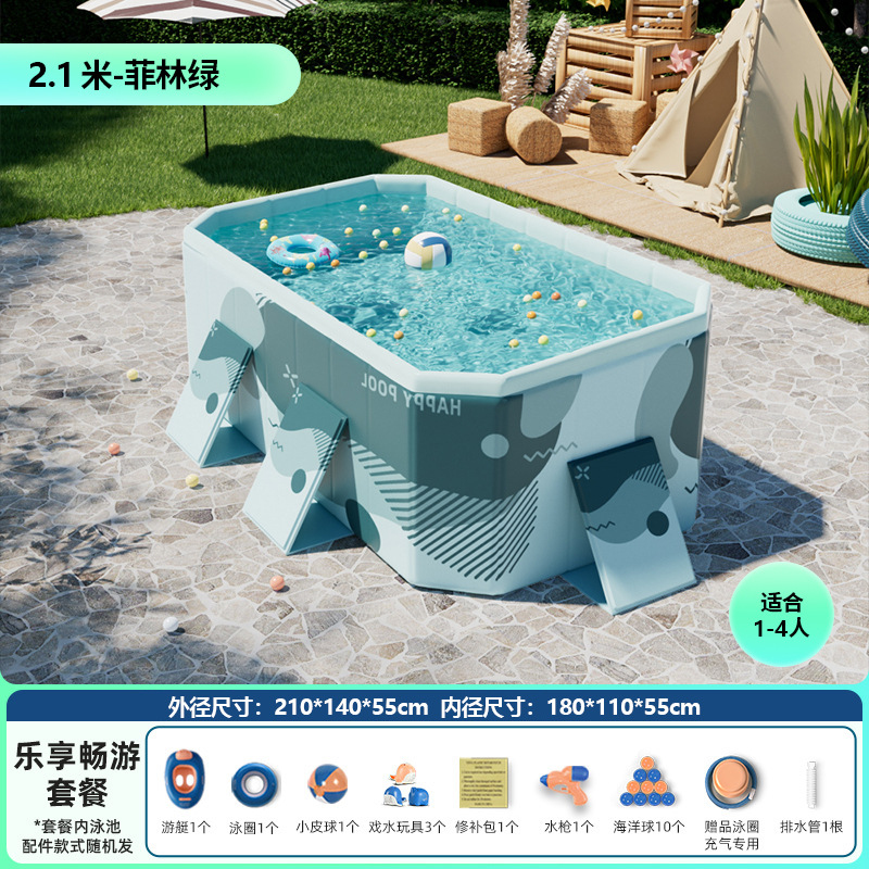 No Inflation Foldable Swimming - Kids Outdoor Wear ulasan dan harga