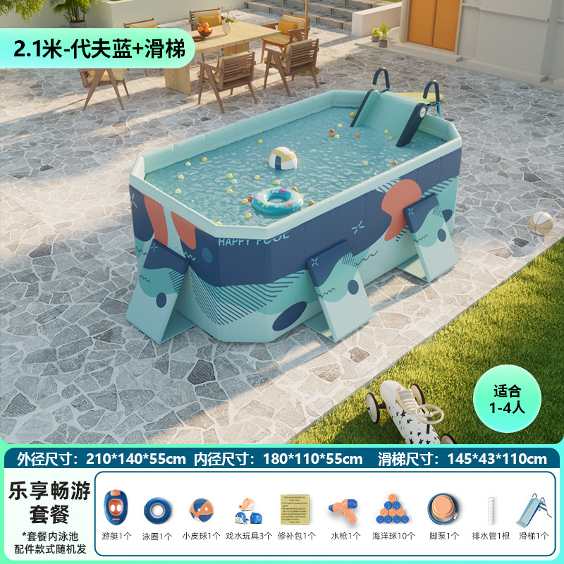 No Inflation Foldable Swimming - Kids Outdoor Wear ulasan dan harga