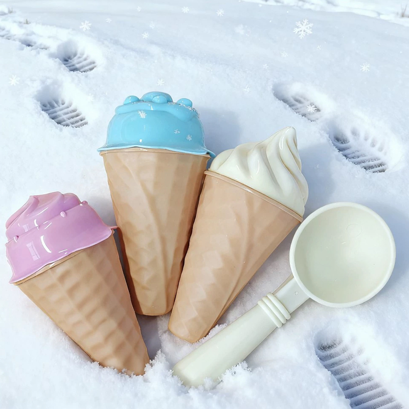 Kids Ice Cream Cone Sand Mold  - Kids Outdoor Park ulasan dan harga