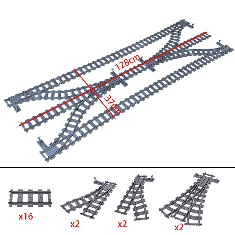 MOC City Train Rail Left and R - Lego Set Creator ulasan dan harga