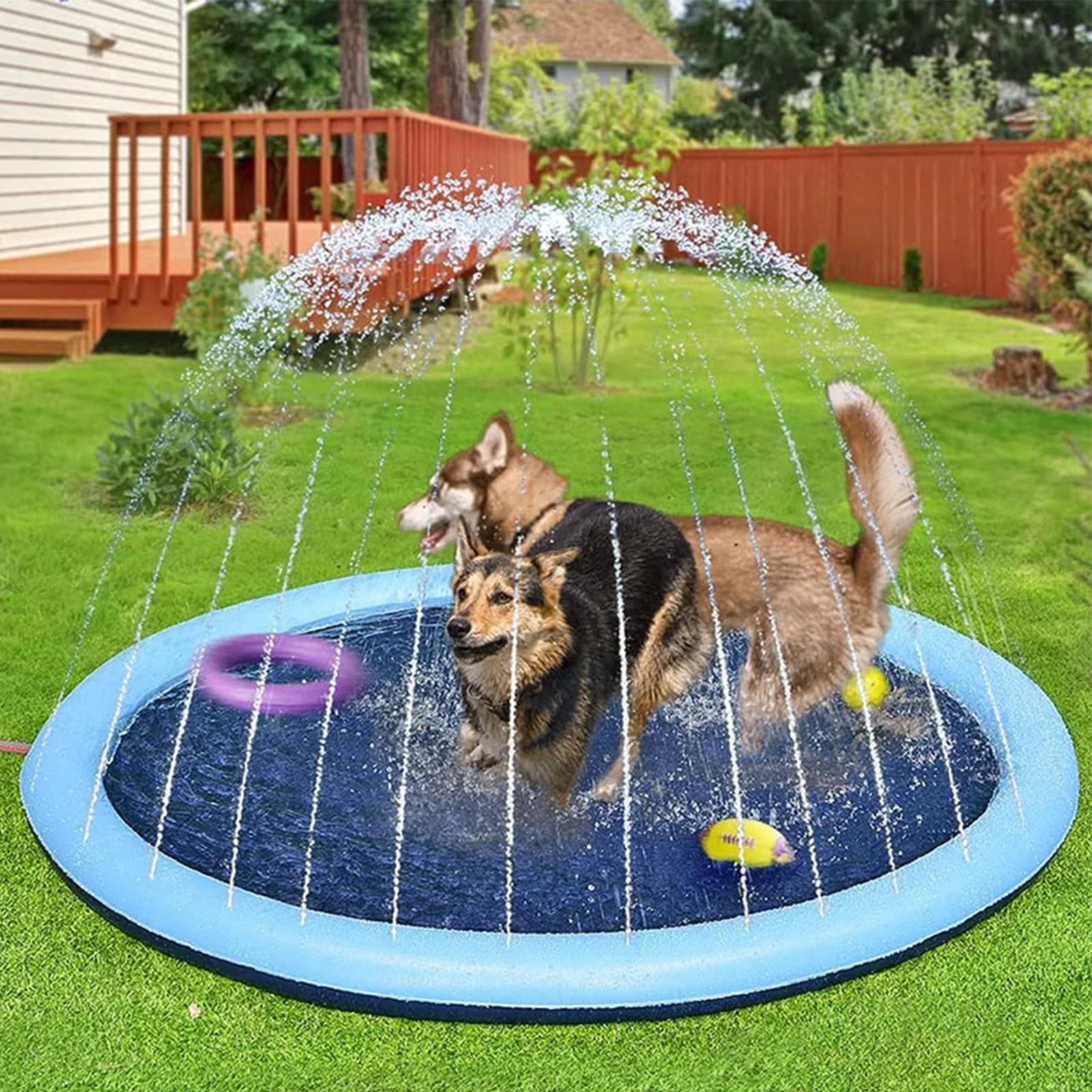 150cm Outdoor Kids Sprinkler P - Kids Outdoor Mat ulasan dan harga