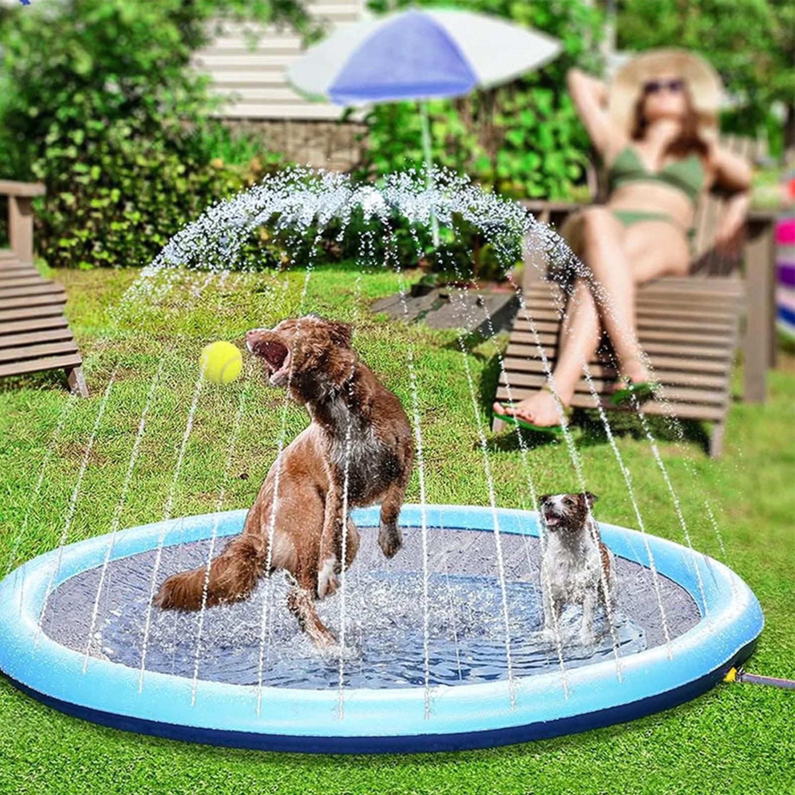 150cm Outdoor Kids Sprinkler P - Kids Outdoor Mat ulasan dan harga