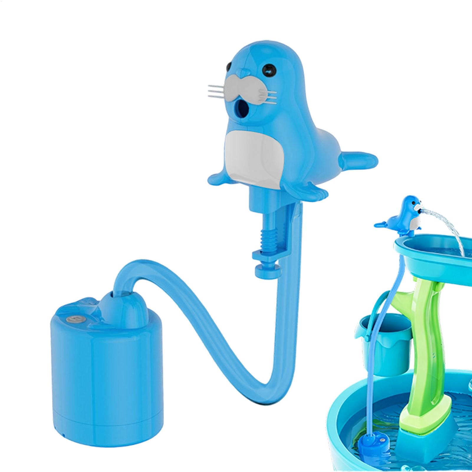 Rechargeable Water Table Spray - Kids Outdoor Folding Table ulasan dan harga