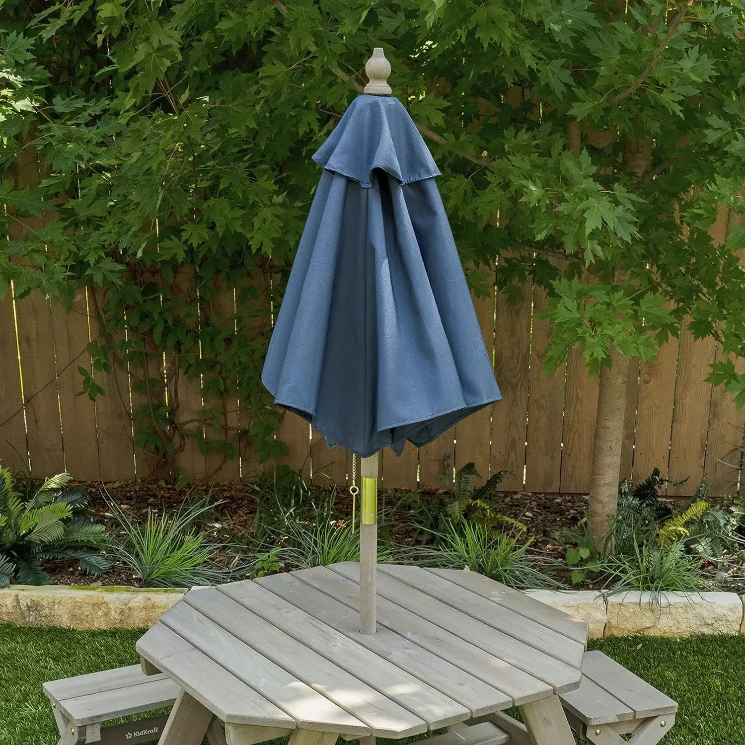 A Octagon Table Stools Umbrell - Kids Outdoor Folding Table ulasan dan harga
