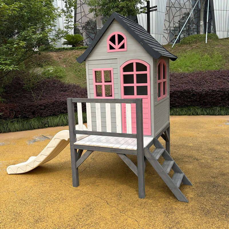 Kids log house, tree , outdoor - Kids Outdoor Doll House ulasan dan harga