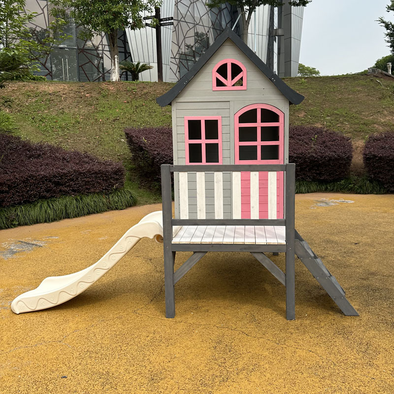 Kids log house, tree , outdoor - Kids Outdoor Doll House ulasan dan harga
