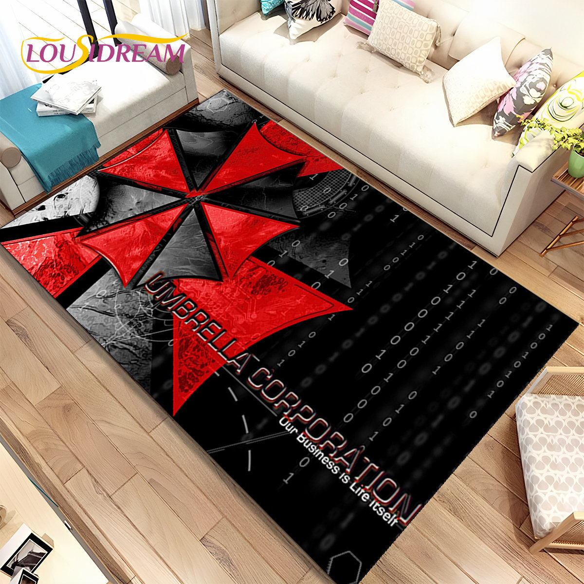3D R-Resident Evil Games Gamer - Kids Outdoor Mat ulasan dan harga