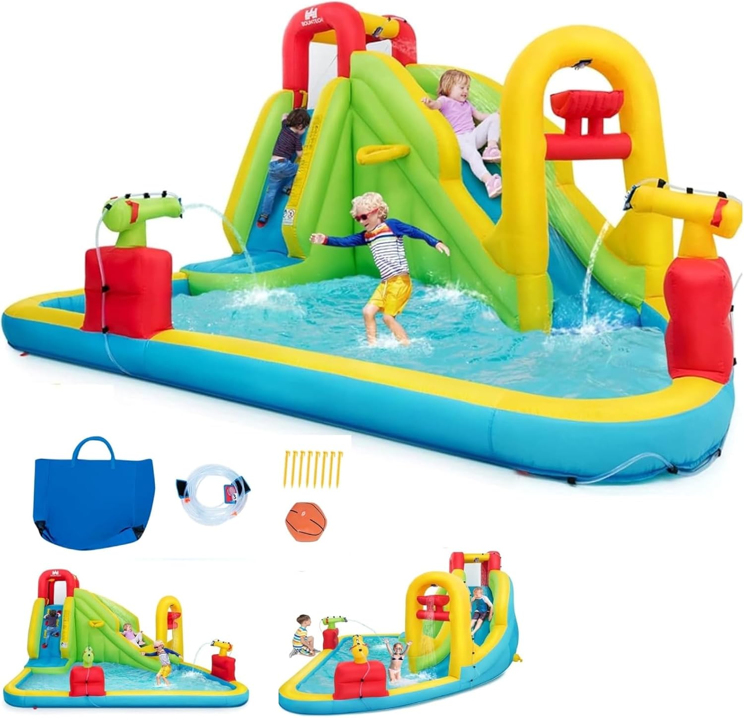 Mega Inflatable Water Park Bou - Kids Outdoor Park ulasan dan harga