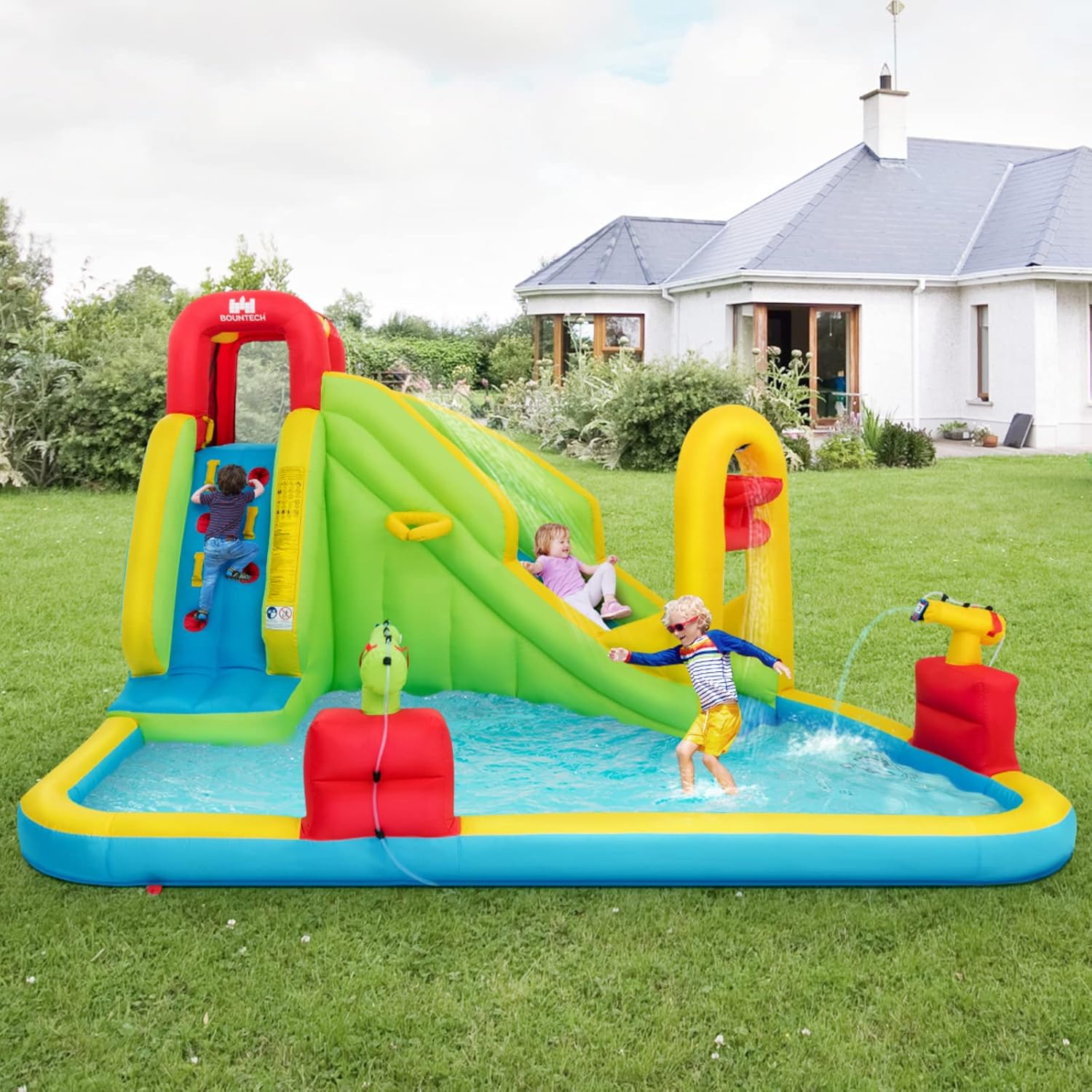 Mega Inflatable Water Park Bou - Kids Outdoor Park ulasan dan harga