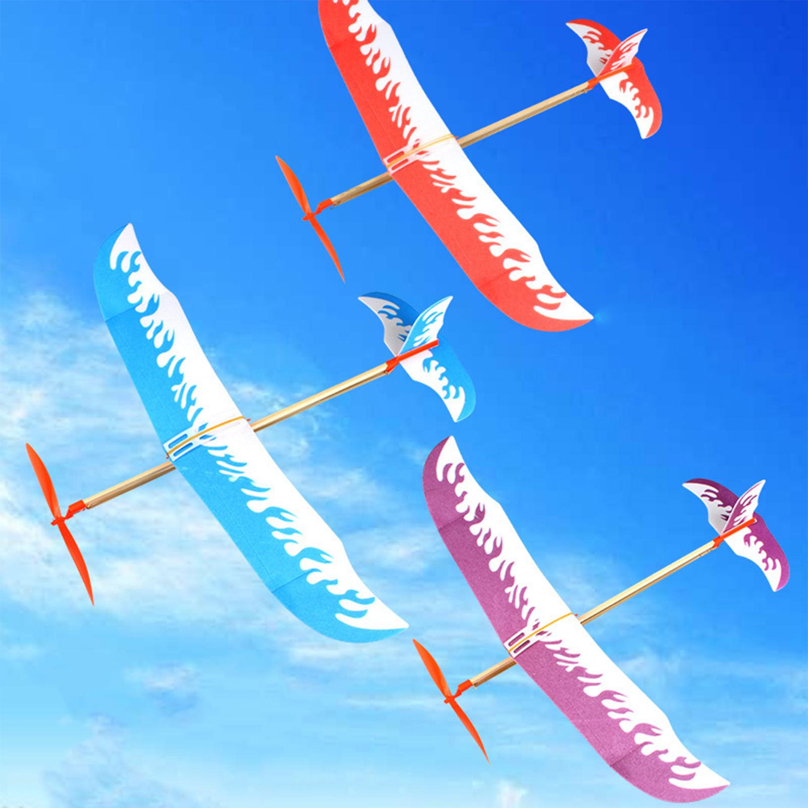 Rubber Band Airplanes Powered  - Kids Outdoor Park ulasan dan harga
