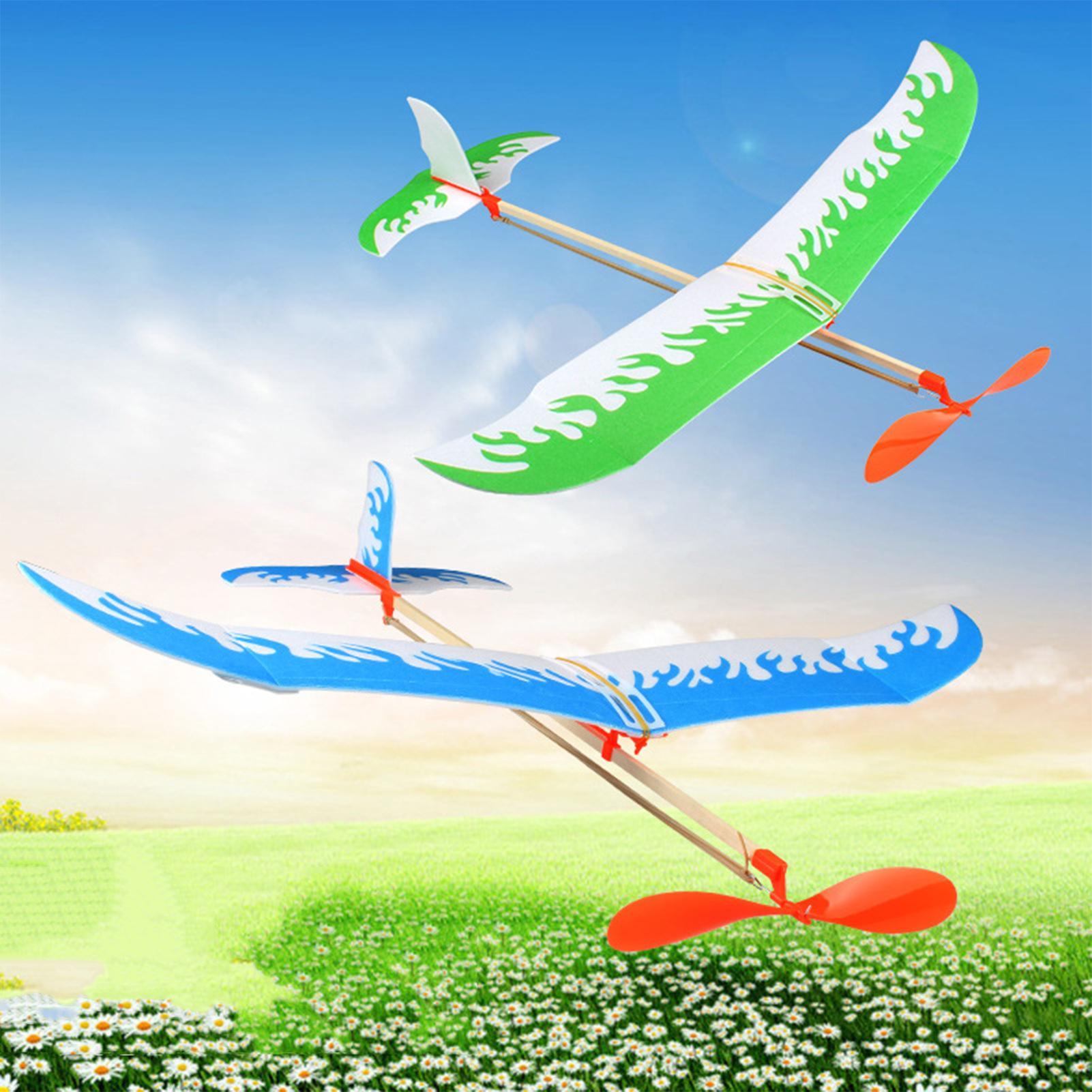 Rubber Band Airplanes Powered  - Kids Outdoor Park ulasan dan harga