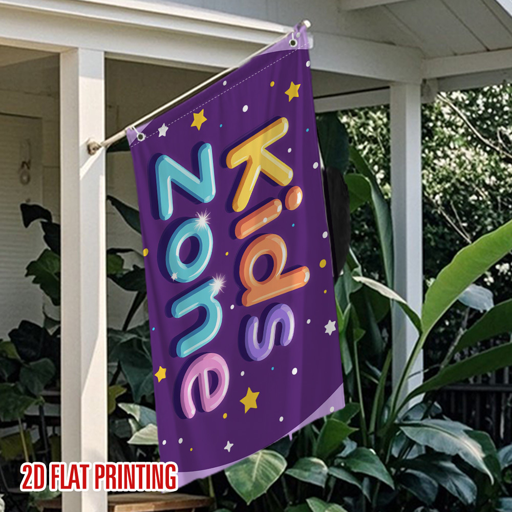 Kids Zone Garden Flag Durable  - Kids Outdoor Zone ulasan dan harga