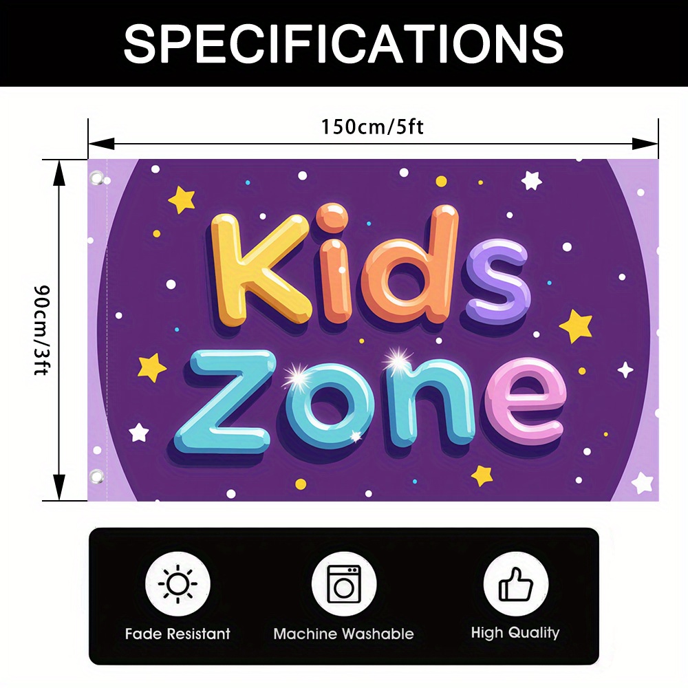 Kids Zone Garden Flag Durable  - Kids Outdoor Zone ulasan dan harga