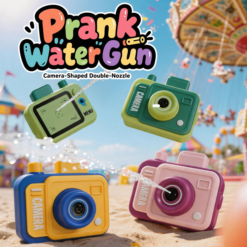 Double-sided Water Gun Camera  - Water Gun Soaker ulasan dan harga