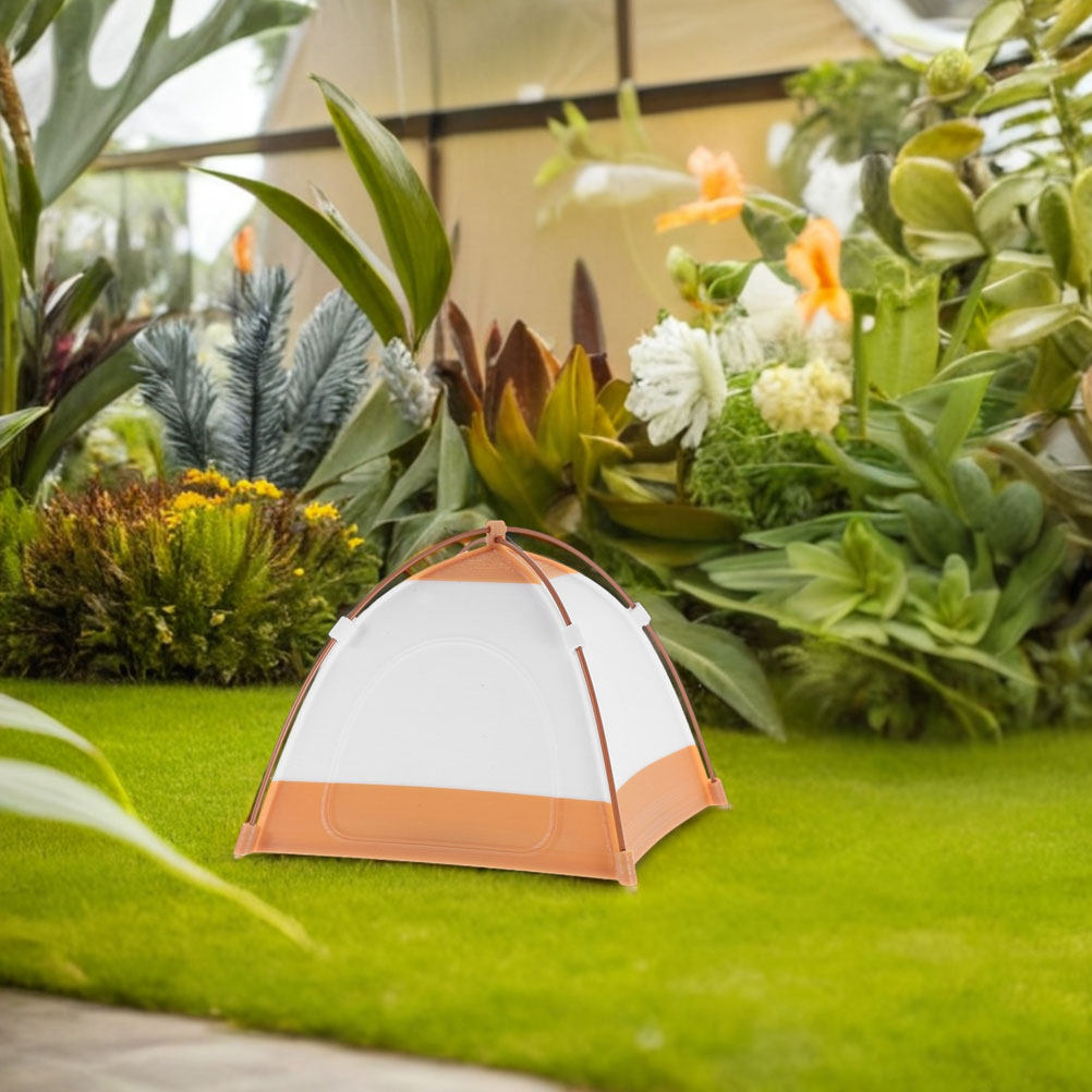1:12 Scale Miniature Tent Doll - Kids Outdoor Doll House ulasan dan harga