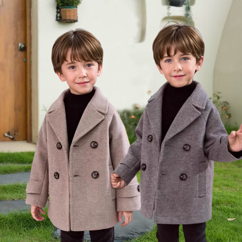 Korea Boys Thick Warm Winter W - Kids Outdoor Jacket ulasan dan harga