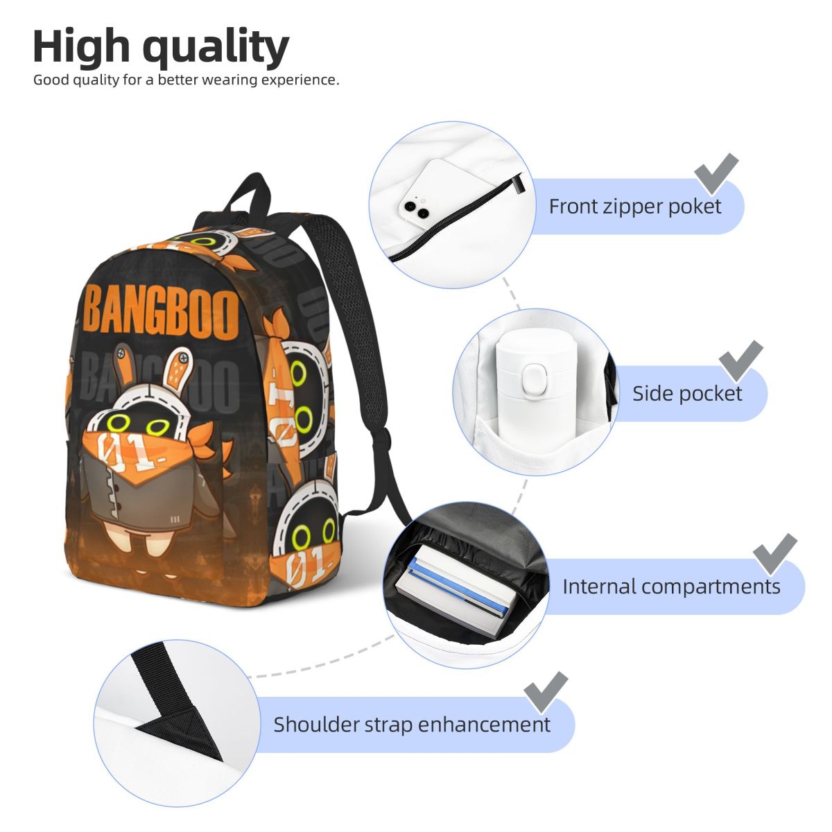 Bangboo Zenless Zone Zero Back - Kids Outdoor Zone ulasan dan harga