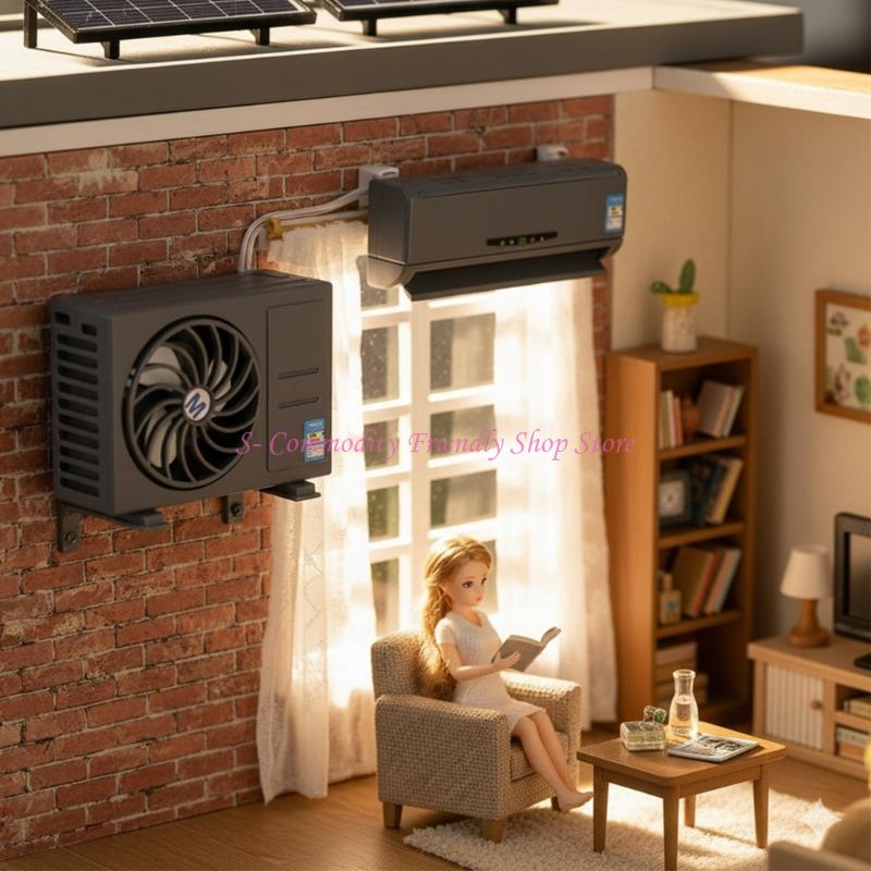 Interactive Mini Solar Air Con - Kids Outdoor Doll House ulasan dan harga