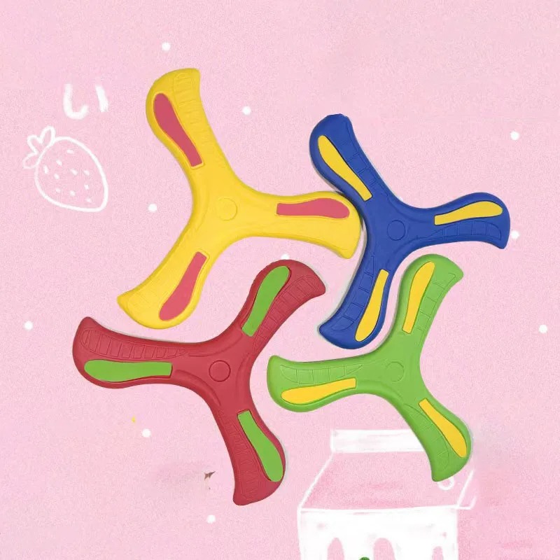 Children Boomerang Soft Three- - Outdoor Toys For Kids ulasan dan harga