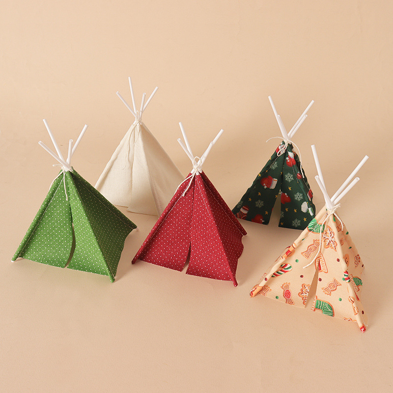 Dollhouse Mini Christmas Campi - Kids Outdoor Doll House ulasan dan harga