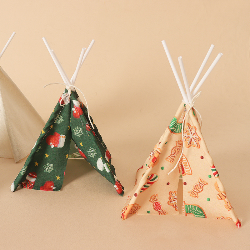 Dollhouse Mini Christmas Campi - Kids Outdoor Doll House ulasan dan harga