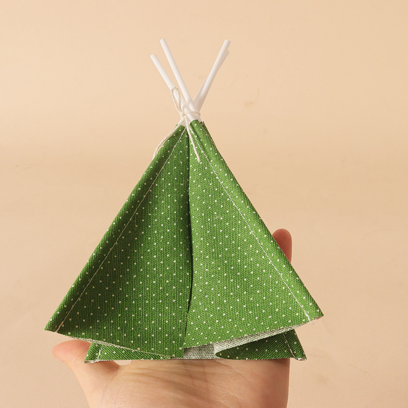 Dollhouse Mini Christmas Campi - Kids Outdoor Doll House ulasan dan harga