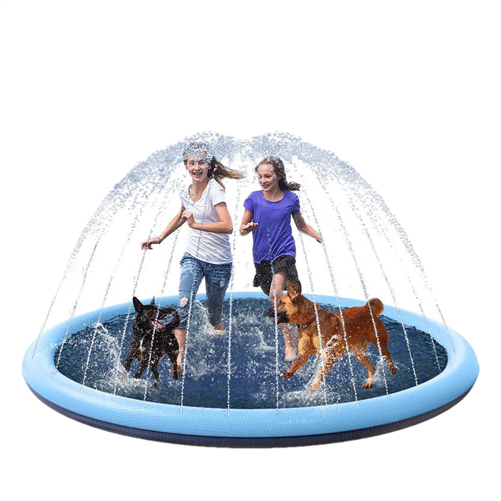 Kids Sprinkler Play Mat with S - Kids Outdoor Mat ulasan dan harga