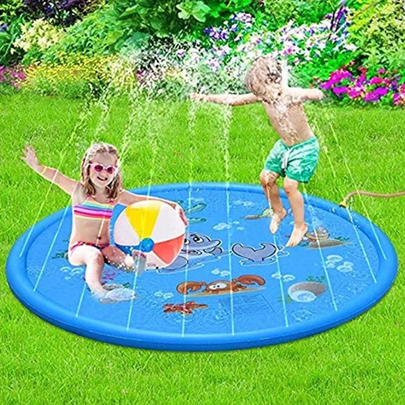 100/170cm Kids Inflatable Wate - Kids Outdoor Mat ulasan dan harga