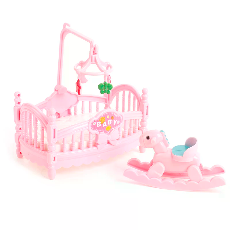 Miniature Crib Wooden Horse Se - Kids Outdoor Folding Table ulasan dan harga