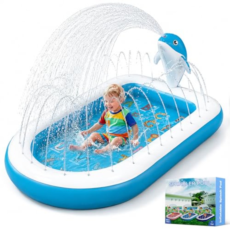Outdoor splash pad for toddler - Kids Outdoor Mat ulasan dan harga