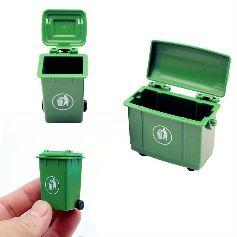 2 Pcs Simulation Curbside Tras - Kids Outdoor Doll House ulasan dan harga