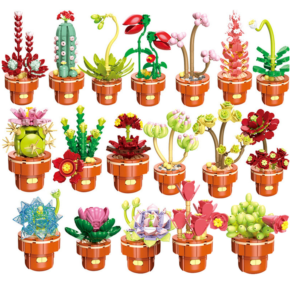 2024 City Creativity Succulent - Lego Set Creator ulasan dan harga