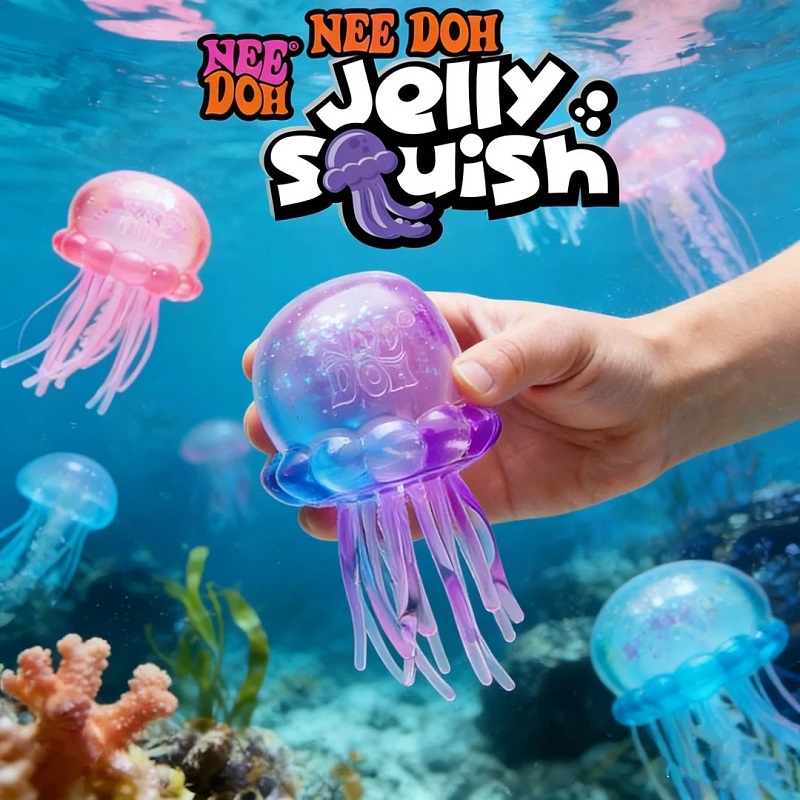 Squishy Needoh Jellyfish Beach - Outdoor Toys For Kids ulasan dan harga