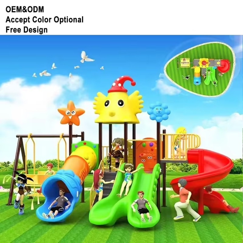 Playground Outdoor Kids Slide  - Kids Outdoor Park ulasan dan harga