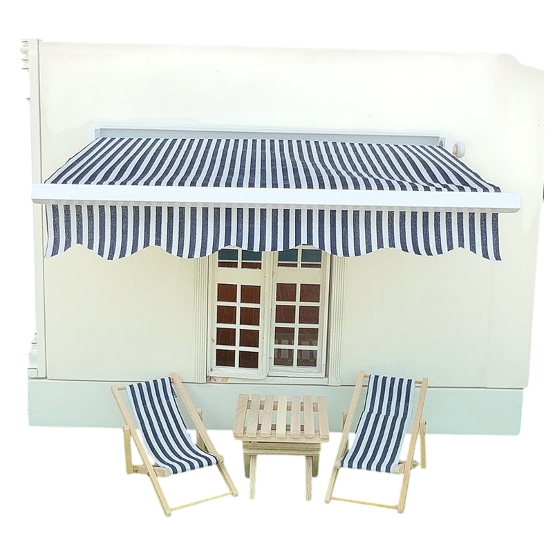 1/12 Dollhouse Simulation Awni - Kids Outdoor Doll House ulasan dan harga