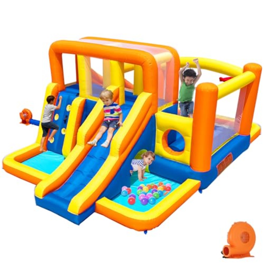 Outdoor bounce house water sli - Kids Outdoor Zone ulasan dan harga